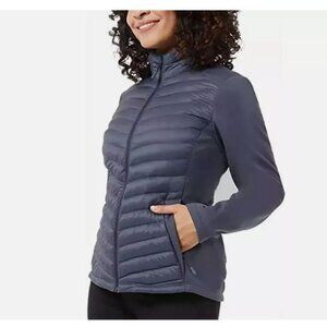 32 Degrees Heat Women's Full Zip Soft Mixed Media Jacket